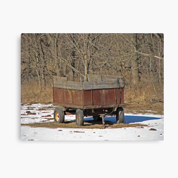 Aperçu de l'œuvre Retired Wagon créée et vendue par Linda Miller Gesualdo.