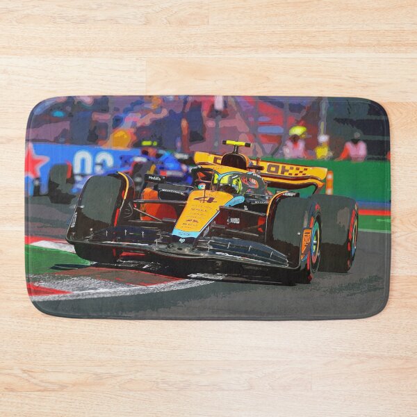Item preview, Lando Norris racing his 2023 F1 car  during the Mexican Grand Prix from the front designed and sold by Rodissimus1984.