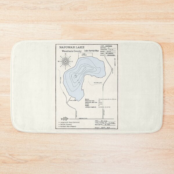 Item preview, Napowan Lake WI in Waushara County designed and sold by Jean Plout.
