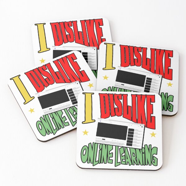 Item preview, I Dislike Online Learning designed and sold by YokujinDesign.