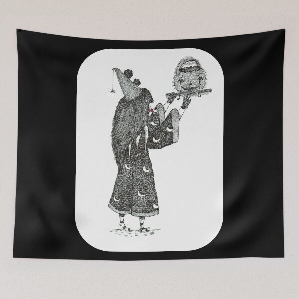 Item preview, Halloween Clown designed and sold by LMoonPantryArt.