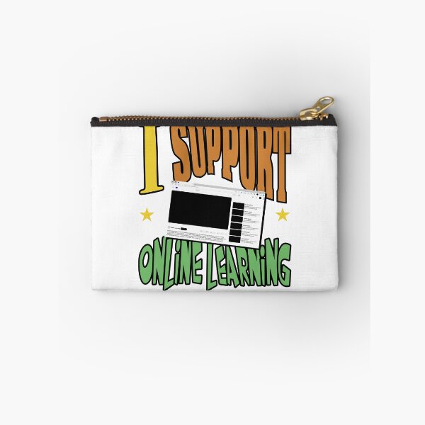 Item preview, I Support Online Learning designed and sold by YokujinDesign.