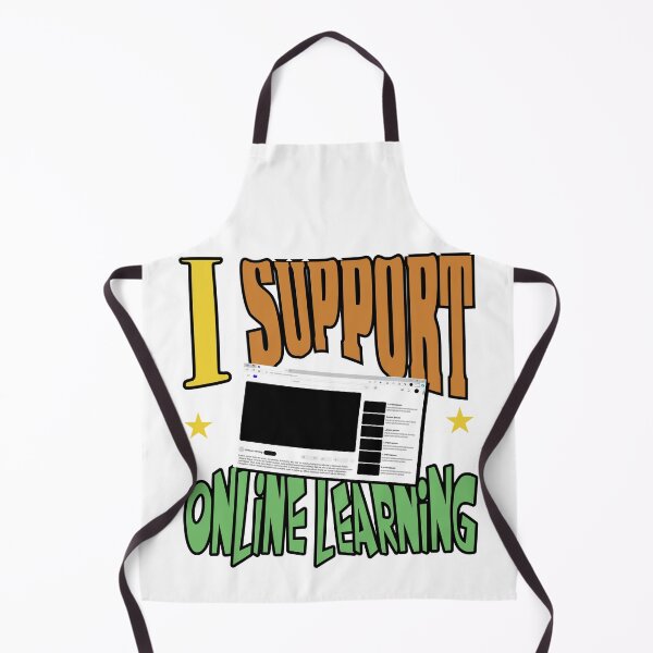 Item preview, I Support Online Learning designed and sold by YokujinDesign.