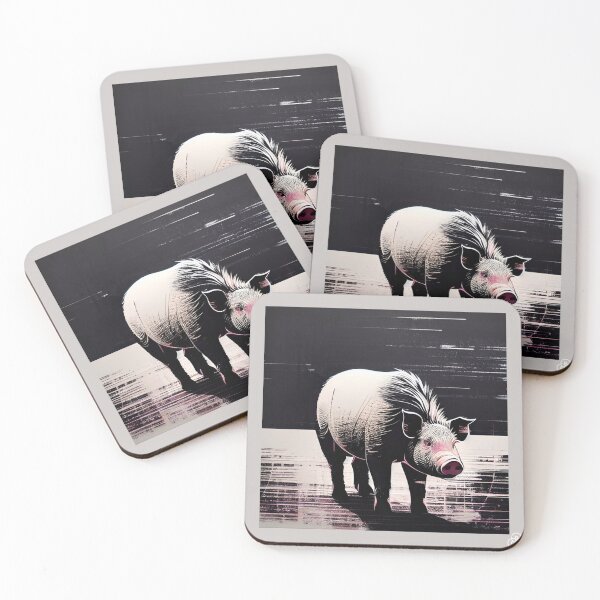 Item preview, Farm pig 024 designed and sold by RGBprints.