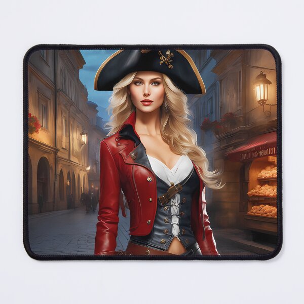 Item preview, Pirate: Digital Art Pirate: Brave Women on Virtual Canvases designed and sold by Artedig.