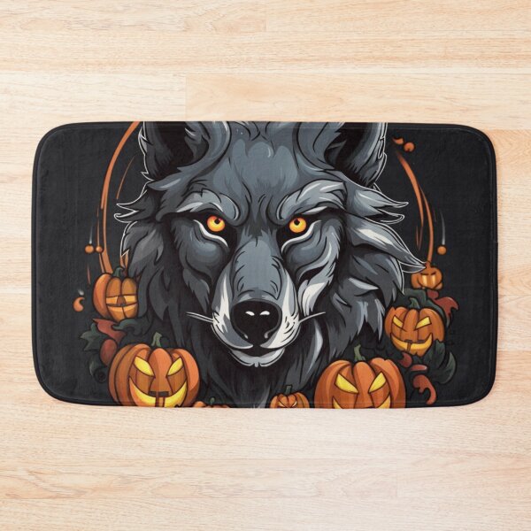 Item preview, Moonlit Haunt: Halloween Wolf designed and sold by NightshadeWolfs.