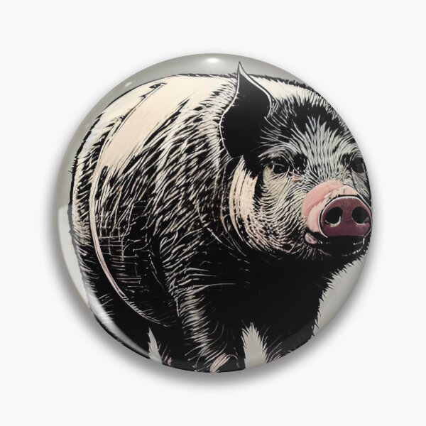 Item preview, Farm pig 025 designed and sold by RGBprints.