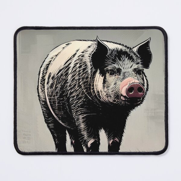 Item preview, Farm pig 025 designed and sold by RGBprints.
