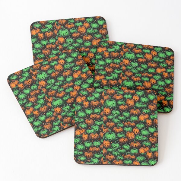 Item preview, Creepy Jack-o-lanterns Camouflage1 designed and sold by BADGER-METAL.