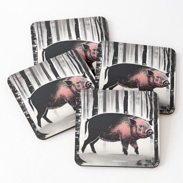 Item preview, Farm pig 026 designed and sold by RGBprints.