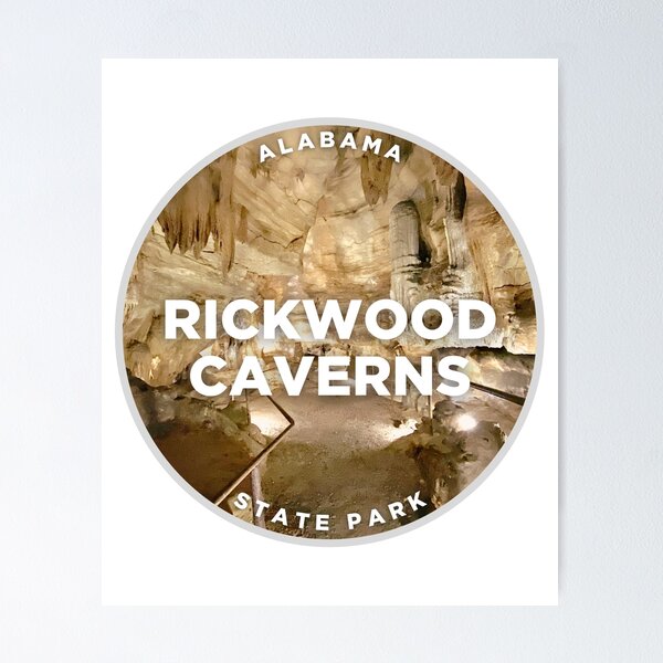 Alabama Rickwood Caverns State Park Poster