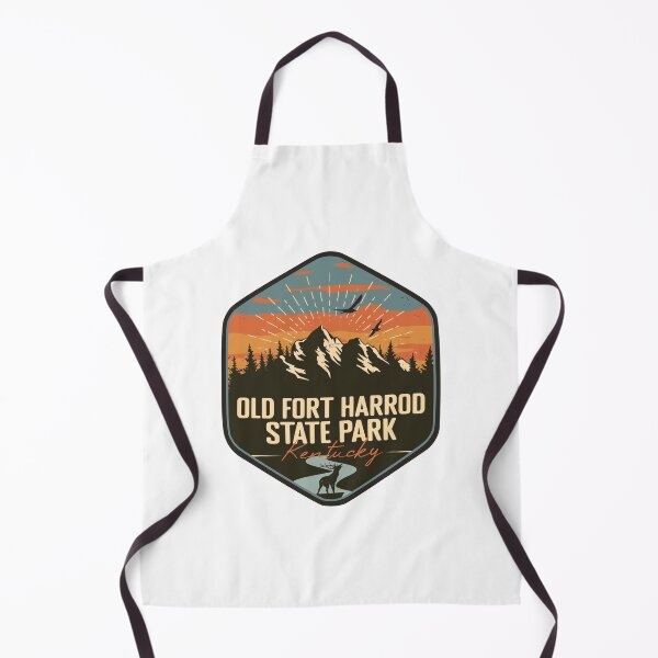 Item preview, Old Fort Harrod State Park Kentucky - KY Retro Souvenir Badge designed and sold by mountainfad.