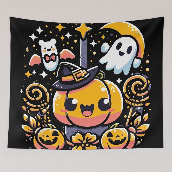 Item preview, Halloween Pumpkin Chic! designed and sold by BobbyTee Merch.