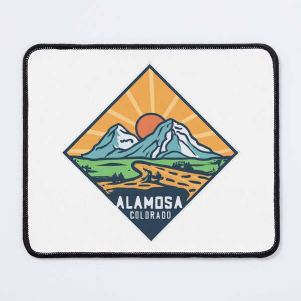 Item preview, Alamosa, Colorado | Sunset in the mountains with Alamosa river designed and sold by CircinusStore.