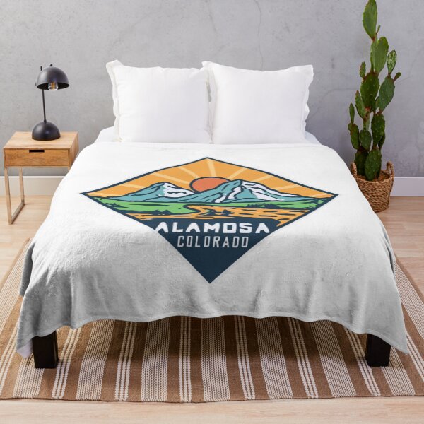 Item preview, Alamosa, Colorado | Sunset in the mountains with Alamosa river designed and sold by CircinusStore.