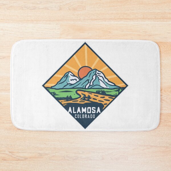 Item preview, Alamosa, Colorado | Sunset in the mountains with Alamosa river designed and sold by CircinusStore.