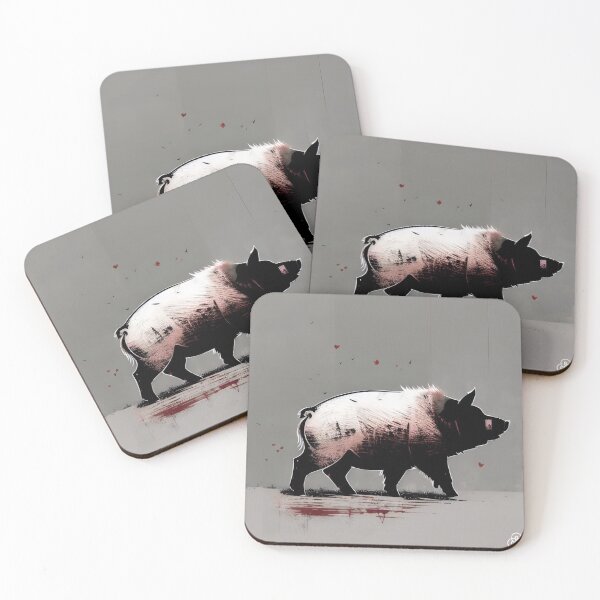 Item preview, Farm pig 027 designed and sold by RGBprints.