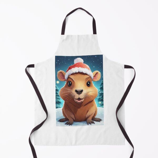 Item preview, Capybara's Christmas Cheer designed and sold by Mechanical-Artt.