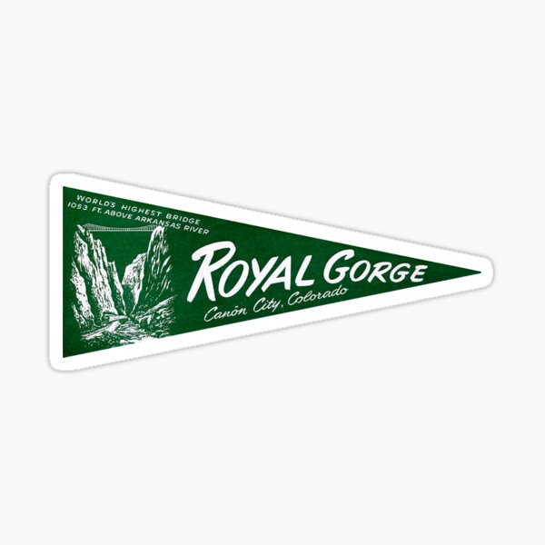 Item preview, 1930s Visit Royal Gorge designed and sold by historicimage.