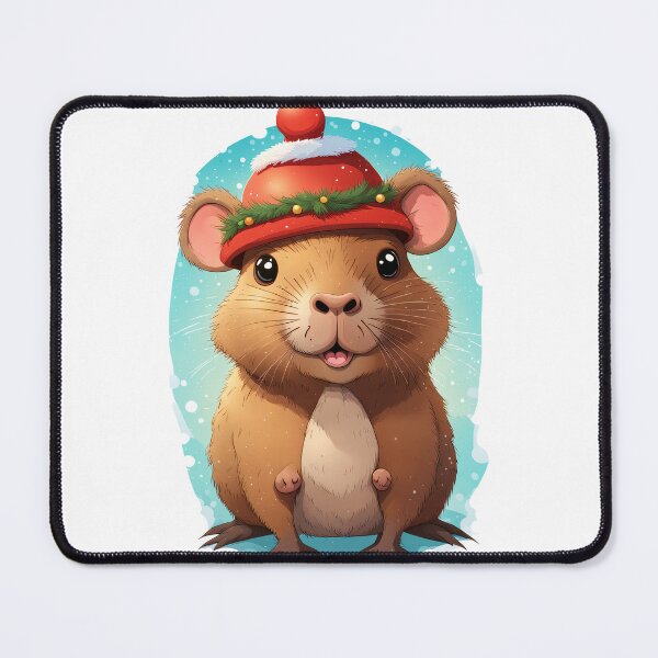 Item preview, Jolly Capybara's Xmas Greeting designed and sold by Mechanical-Artt.