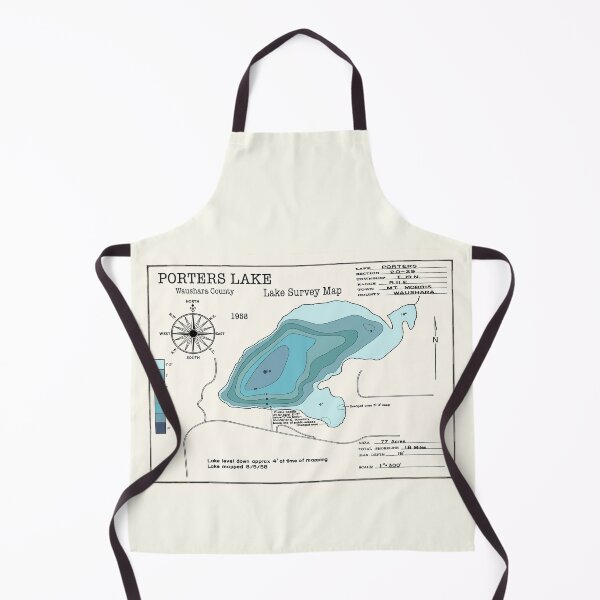 Item preview, Porters Lake WI Condado de Waushara designed and sold by Jean Plout.