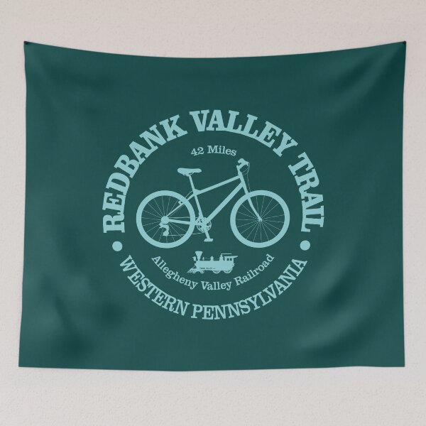 Item preview, Redbank Valley Trail (Cycling) designed and sold by curranmorgan.