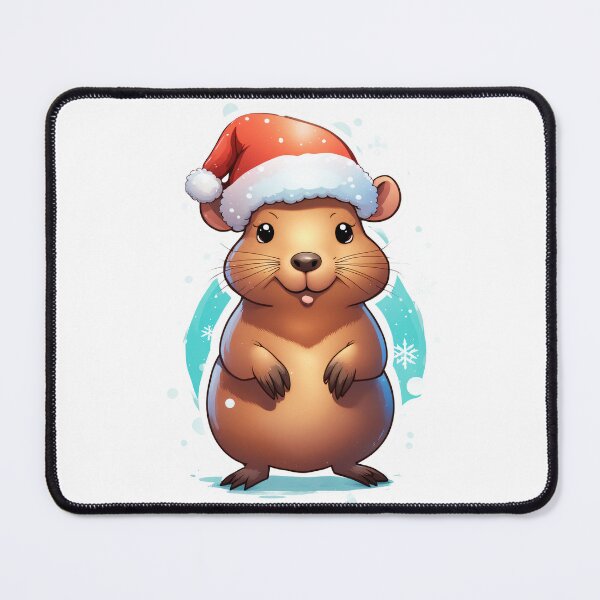 Item preview, Capybara's Cozy Christmas designed and sold by Mechanical-Artt.