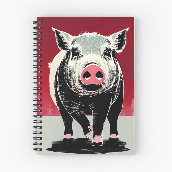 Item preview, Farm pig 029 designed and sold by RGBprints.