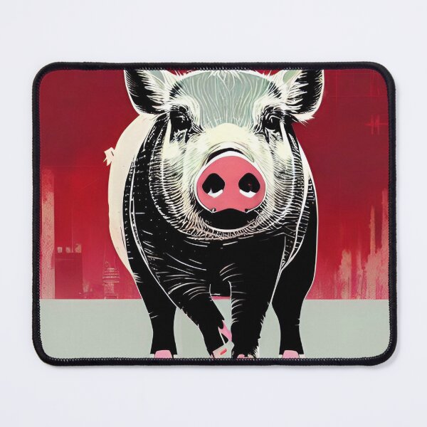 Item preview, Farm pig 029 designed and sold by RGBprints.