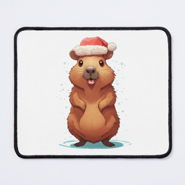 Item preview, Capybara's Yuletide Happiness designed and sold by Mechanical-Artt.
