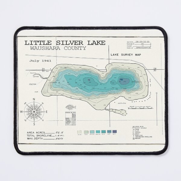 Item preview, Little Silver Lake WI Waushara County  designed and sold by Jean Plout.