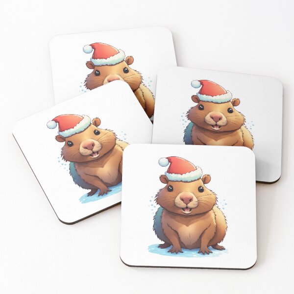 Item preview, Christmas Capybara's Glee designed and sold by Mechanical-Artt.