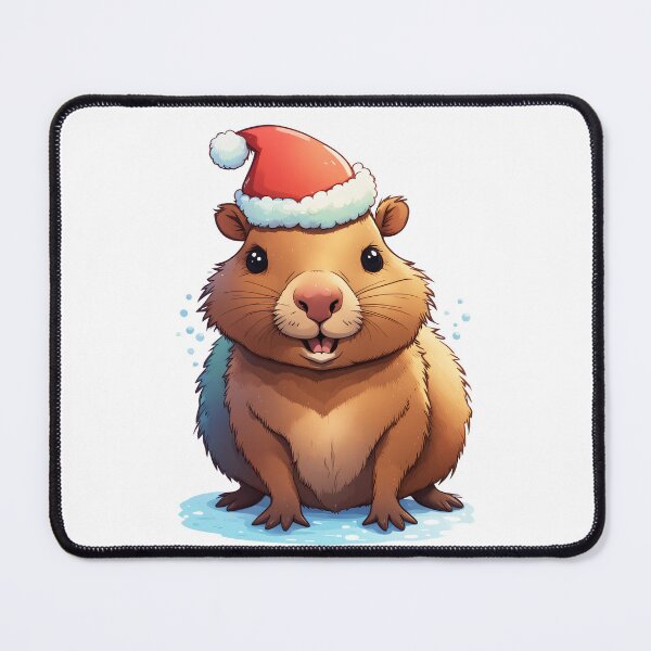 Item preview, Christmas Capybara's Glee designed and sold by Mechanical-Artt.