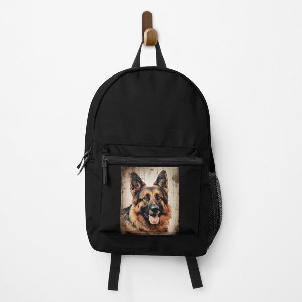 Item preview, Beautiful German Shepherd portrait painting designed and sold by MargaretWiktor.