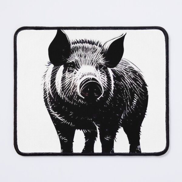 Item preview, Farm pig 030 designed and sold by RGBprints.