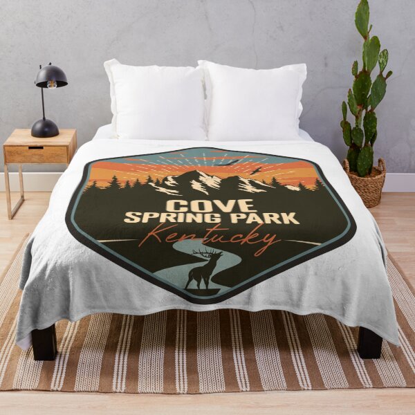 Item preview, Cove Spring Park Kentucky - KY Retro Souvenir Badge designed and sold by mountainfad.