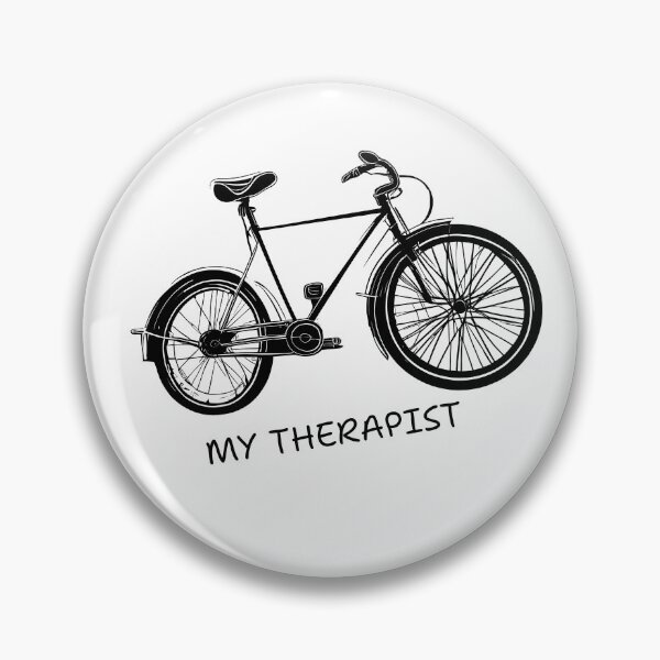 Item preview, Bicycle is my Therapist designed and sold by AnxiousVariance.