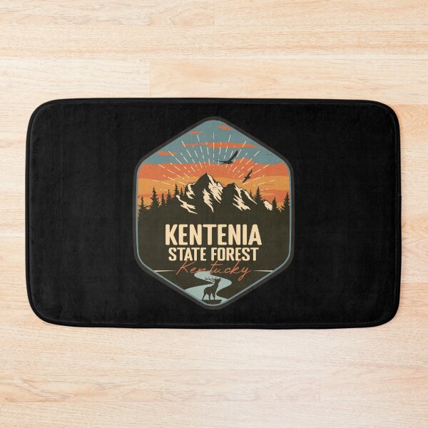 Item preview, Kentenia State Forest Kentucky - KY Retro Souvenir Badge designed and sold by mountainfad.