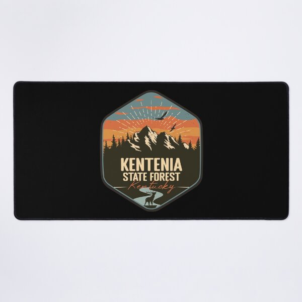 Item preview, Kentenia State Forest Kentucky - KY Retro Souvenir Badge designed and sold by mountainfad.