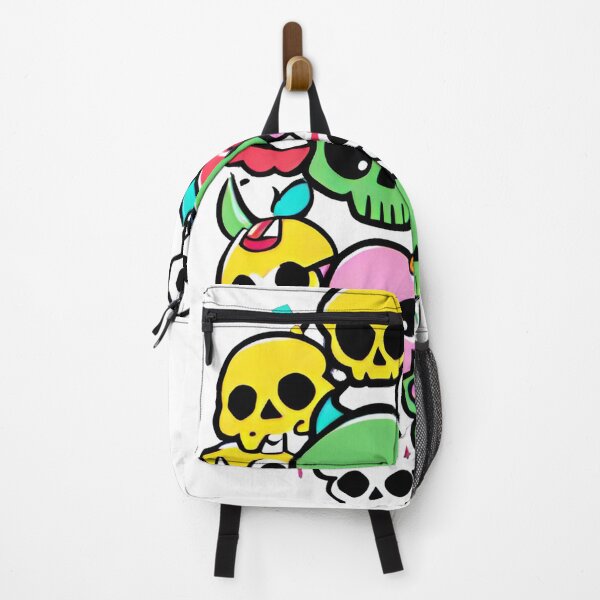 Item preview, alienlove 63 good mood lucky funny skull designed and sold by alienlove-8.