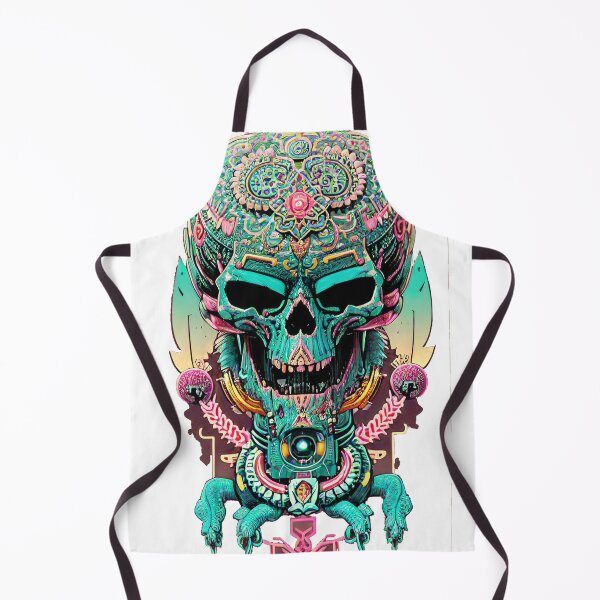 Item preview, alienlove 64 good mood lucky funny skull designed and sold by alienlove-8.