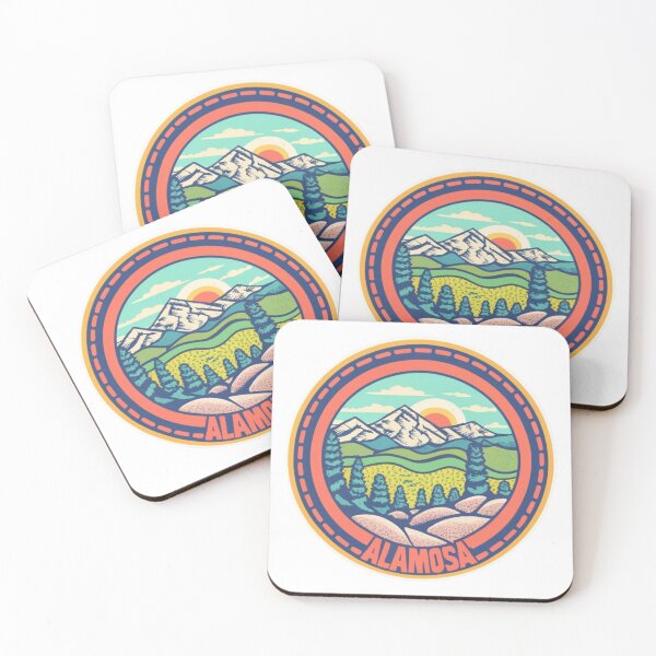 Item preview, Alamosa, Colorado | Mountain landscape designed and sold by CircinusStore.