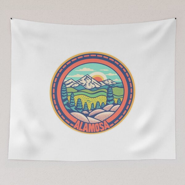 Item preview, Alamosa, Colorado | Mountain landscape designed and sold by CircinusStore.