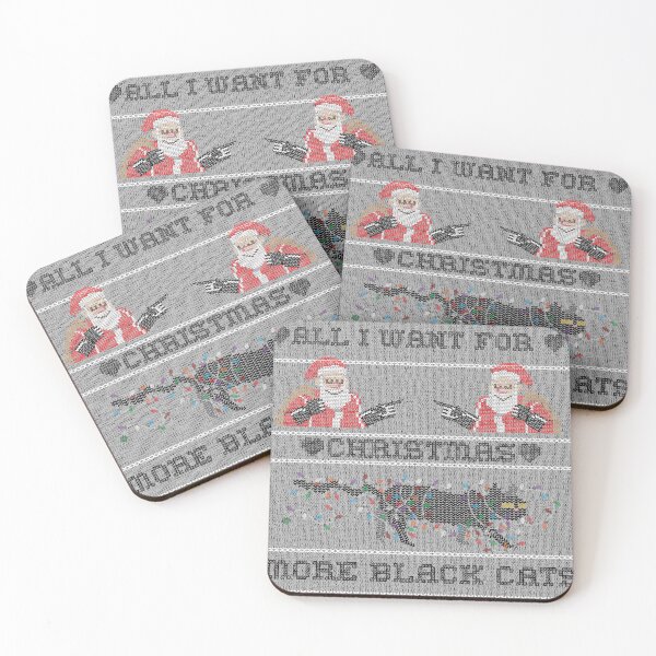 Item preview, Ugly Christmas Sweaters, All I Want For Christmas Is More Black Cats designed and sold by ajw1.