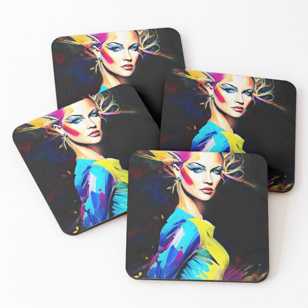 Item preview, Woman portrait "Blaz" designed and sold by ArtTobias.