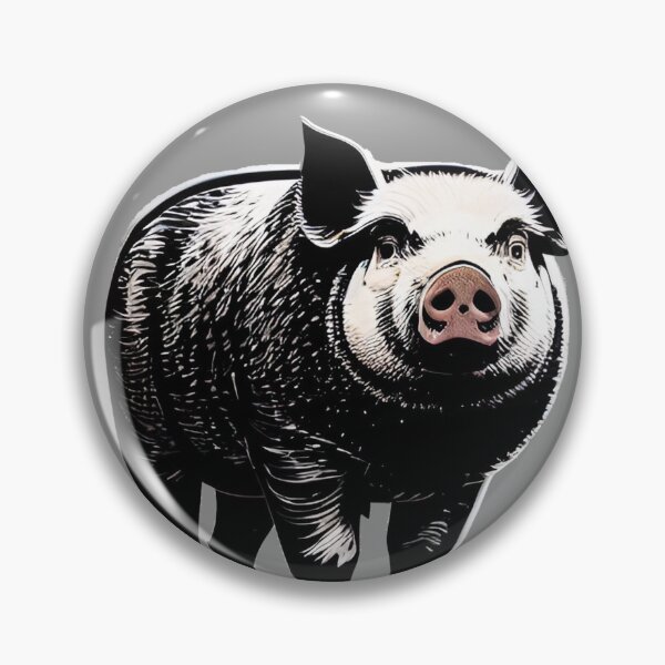 Item preview, Farm pig 036 designed and sold by RGBprints.