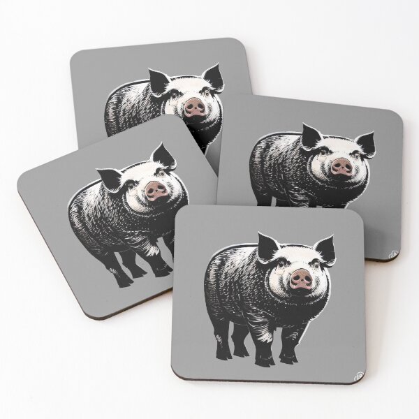 Item preview, Farm pig 036 designed and sold by RGBprints.