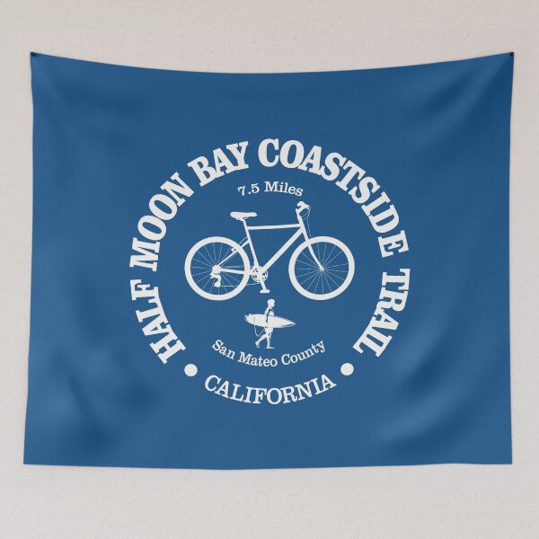 Item preview, Half Moon Bay Coastline Trail (Cycling) designed and sold by curranmorgan.