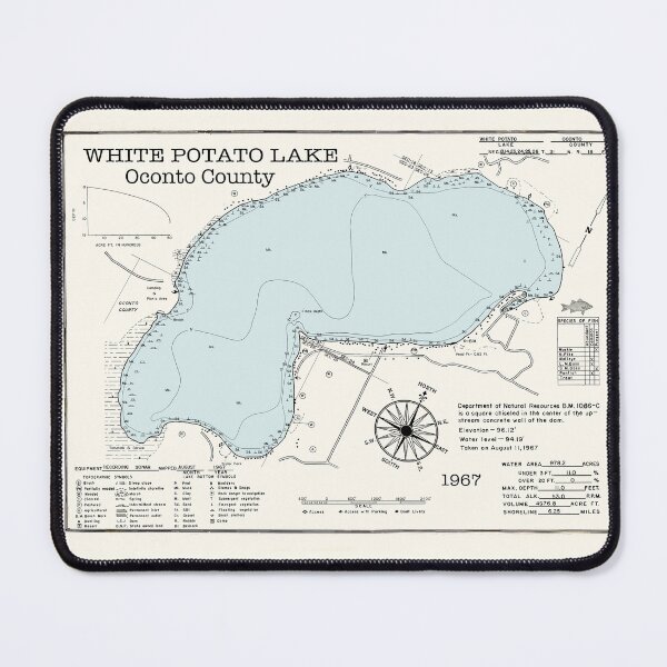 Item preview, White Potato Lake WI Waushara County  designed and sold by Jean Plout.