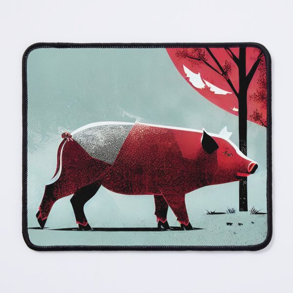 Item preview, Farm pig 037 designed and sold by RGBprints.